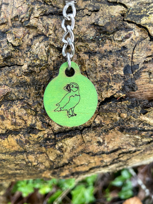 Wild Atlantic Charm - Puffin Green